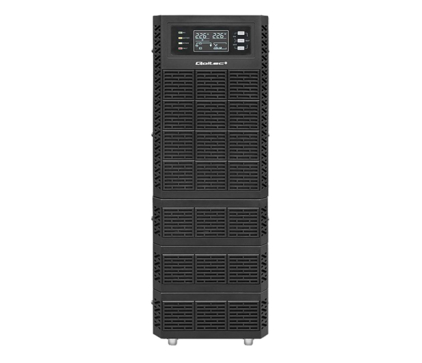 QOLTEC UPS 10kVA | 10000W | Power Factor 1.0 | LCD | EPO | USB | On-line 52284 - 1238950 - zdjęcie 2